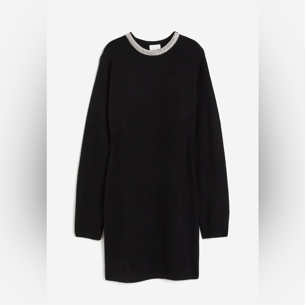 NWT Jeweled sweater dress